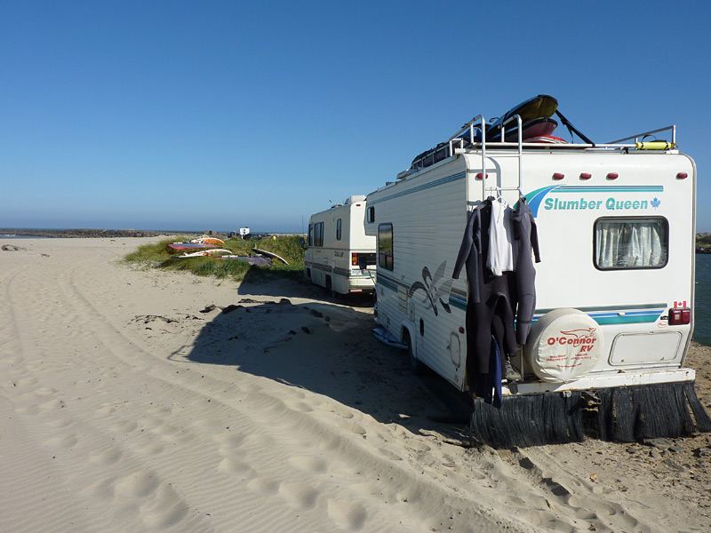 RV's on the Jetty
