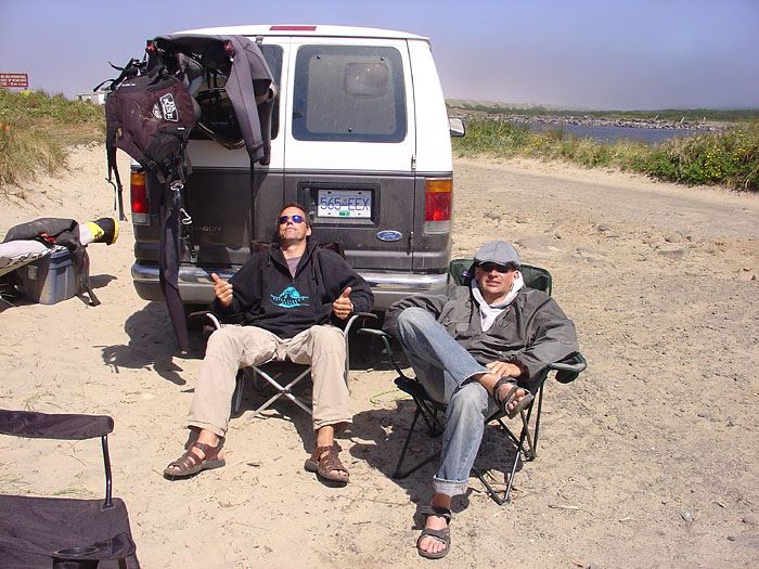 Da boyz chillin on the Jetty
