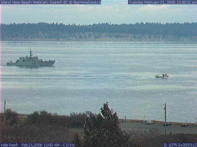 Crab boat getting chased by the Navy!!!
