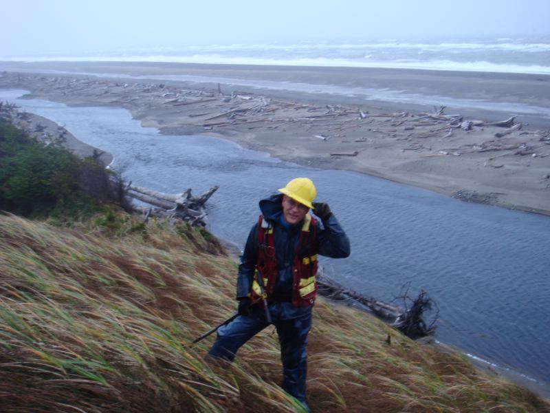 40-50 knots, East Beach north of Cape Ball
max allowable for landing in a Bell 206
