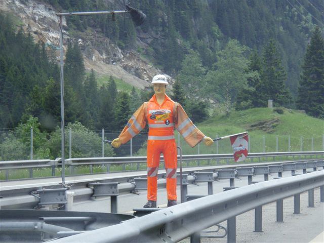 Highway Worker, Switzerland
labor shortage is everywhere  :)
