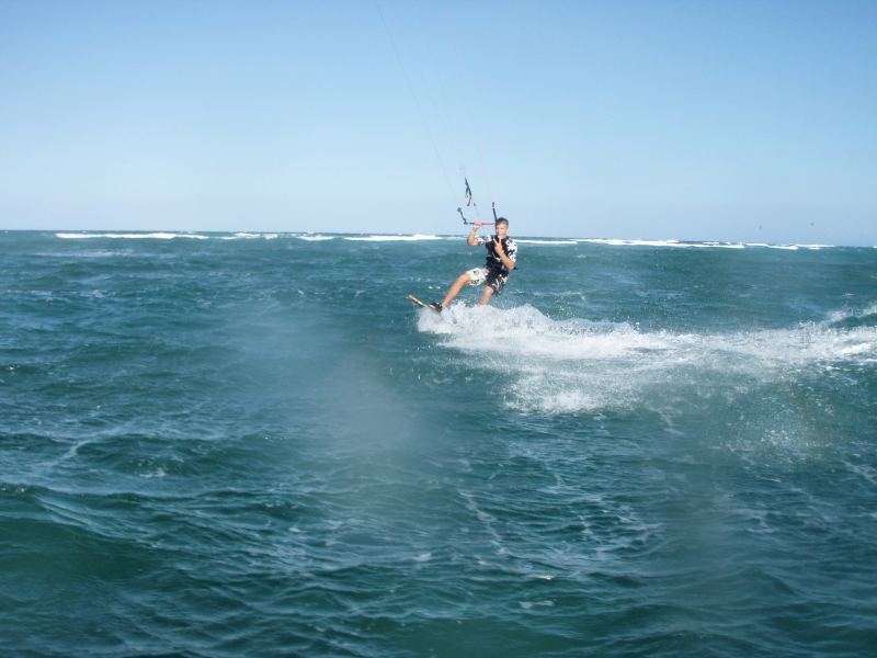 Water shot
This shot is for one of the locals here.Hi Jens.I took this shot while kiting.
