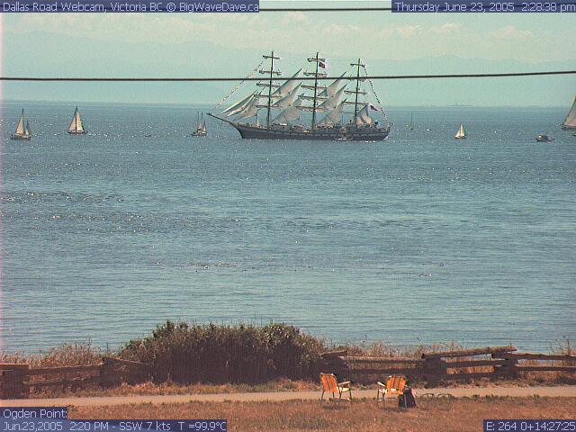 Pallada
Tallest of the Tall Ships! Longer than a ferry, apparently.
