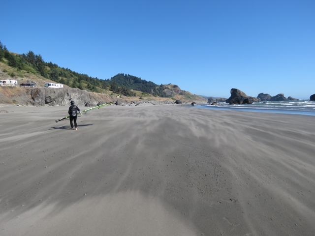 Sand storm (Tsawwassen at the Cape)
