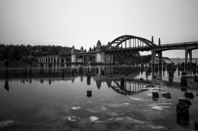 Artsy Flo
A very long exposure of the bridge south of Florence Oregon. It was nearly dark for this once the exposure was done.
