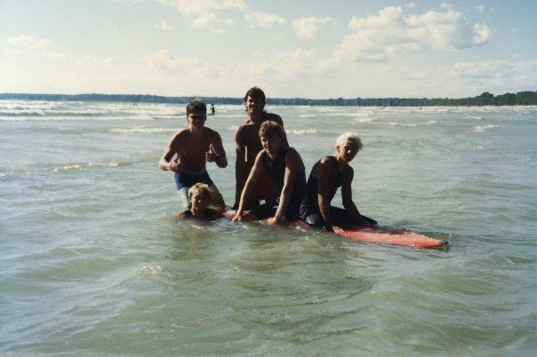 The Crew
The windsurfing crew that I grew up sailing with.
