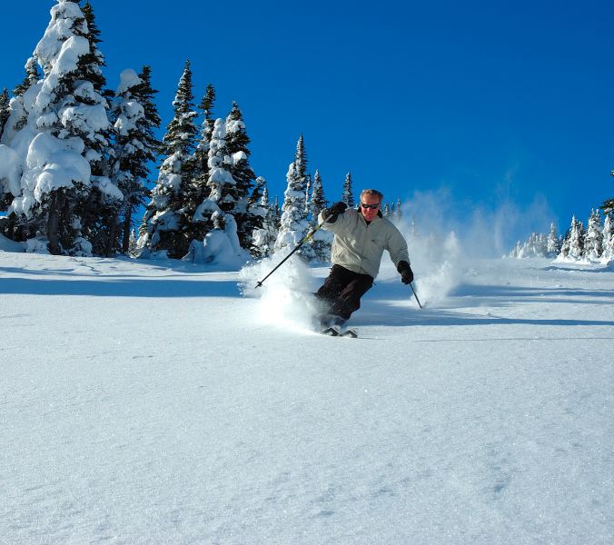 Nov.09,2006  "Snowsurfing at Hudson Bay Mountain, Smithers, BC
