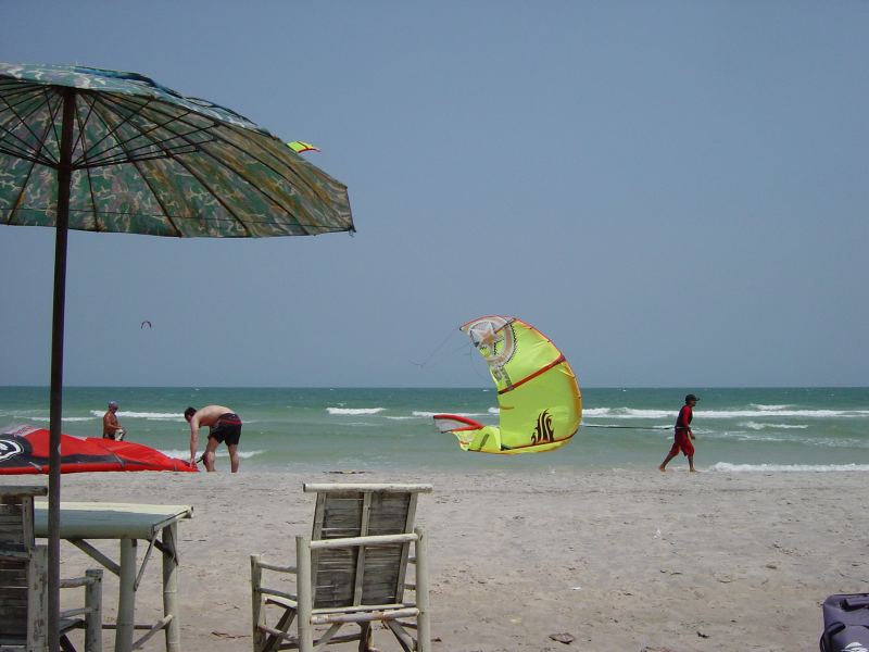 beach
wide sandy beach where the only concern is a bannana boat or maybe a horse
