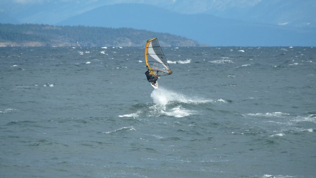 San Pareil
Eastside takes a rare jump on a wave riding kind of day
