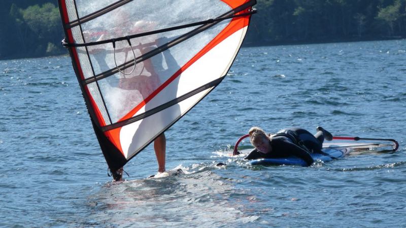 Short shadow man rescues stricken sailor
If your not going to wear a weysuit I'm not using an uphaul! Jellyfish in distress!
