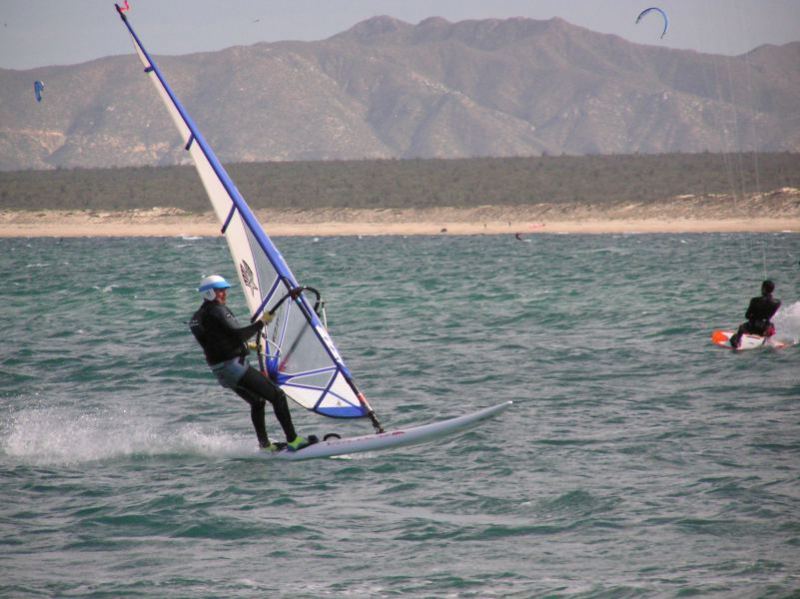 Robert Wilde sailing La Ventana 2004
