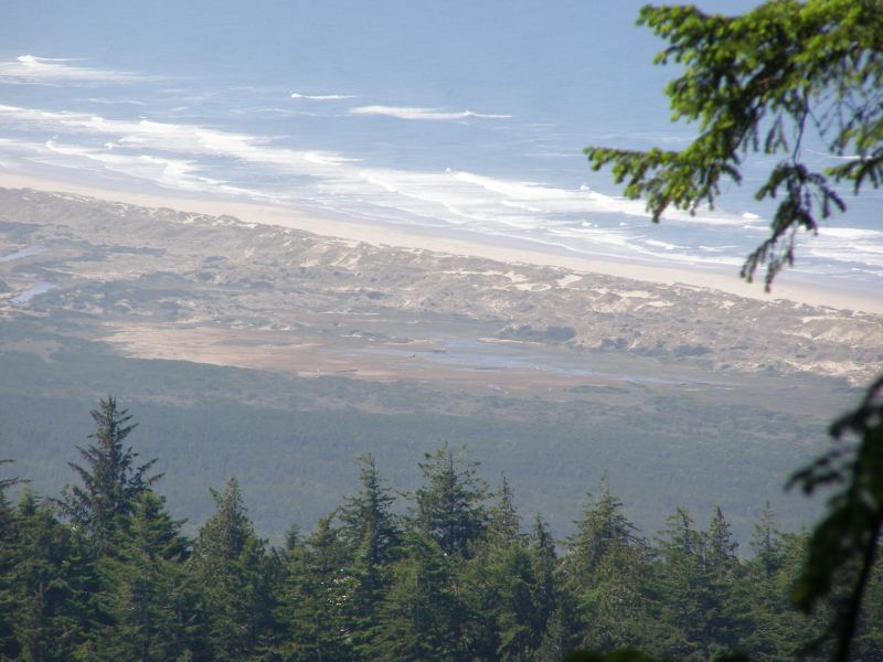 Oregon Coast View from BWD Surf Campsite
