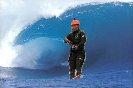 AtomicChomik at Teahupoo
With the orange helmet and dakine vest, I can only hope people think it's actually me.
