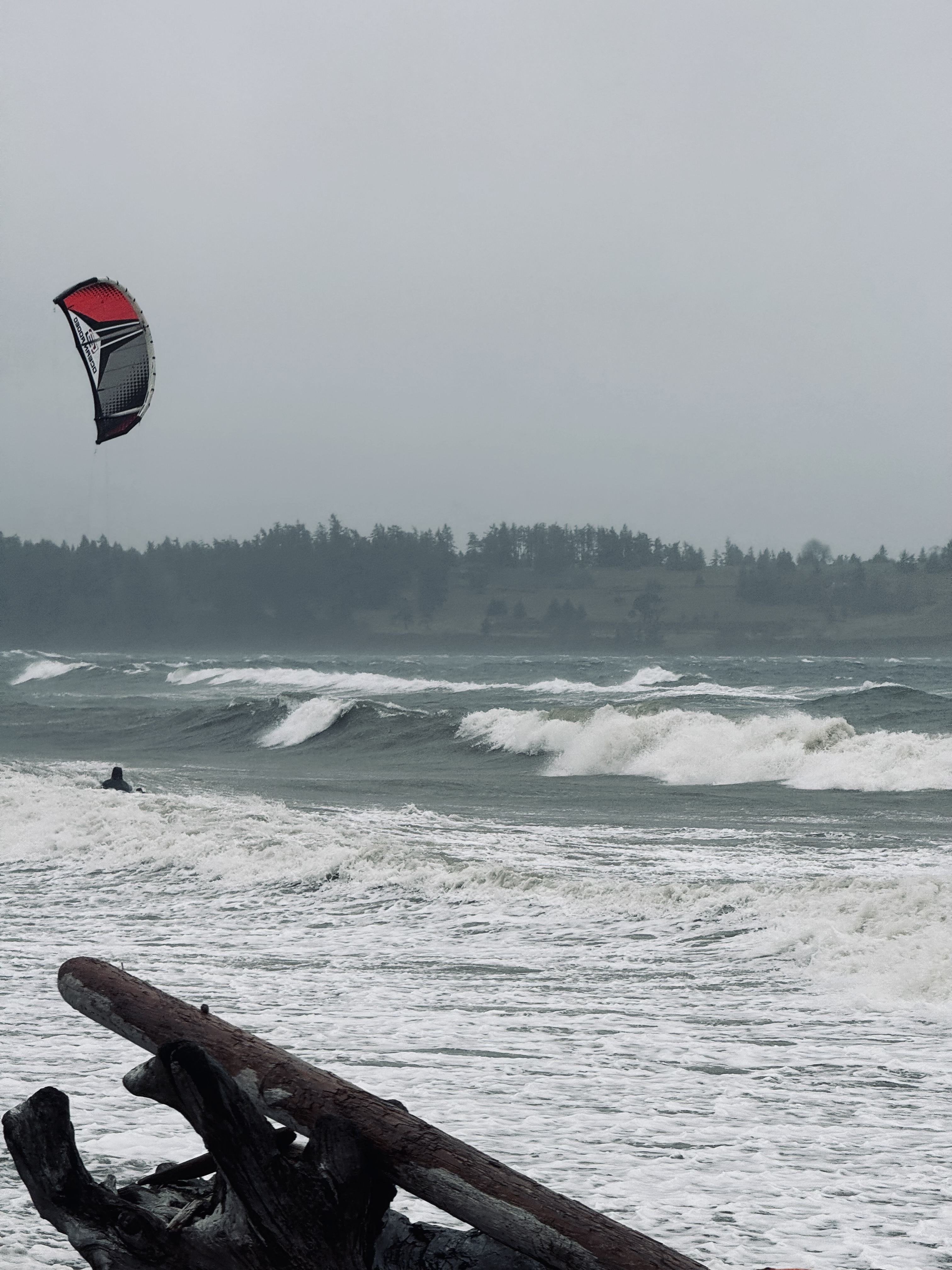 Adrian heading out for a winter session
