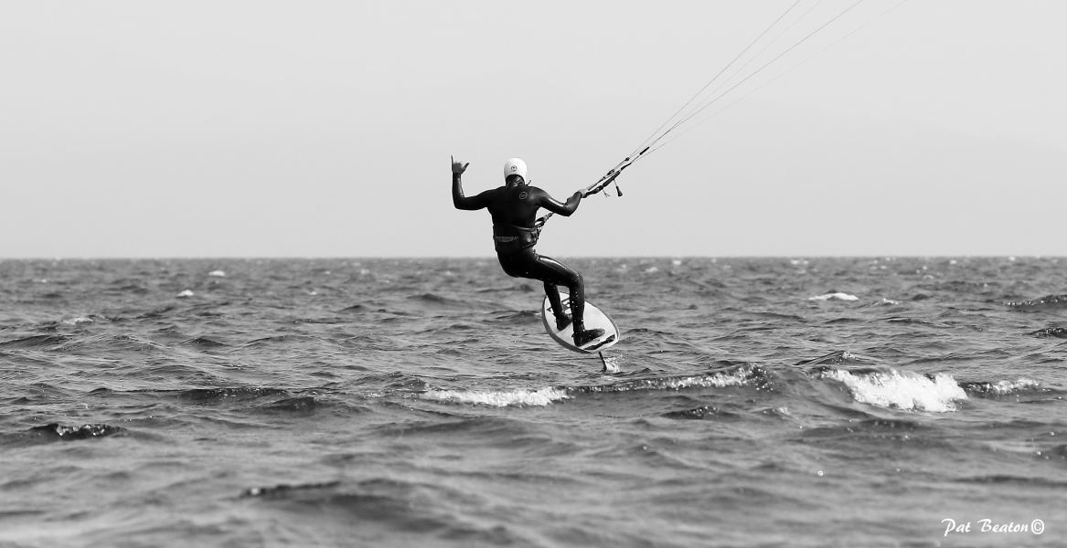 kiteboardin' Aug 2nd 2017
Hang loose !
