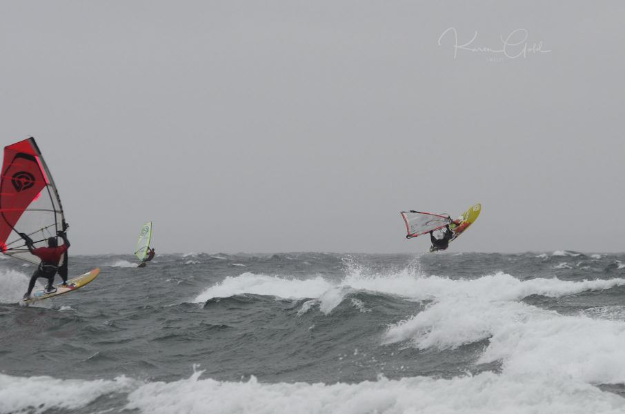 Keywords: Columbia beach goose spit kite surfing wind surfing